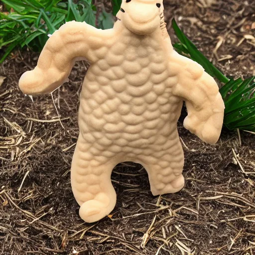 Prompt: a living animal cracker, award winning