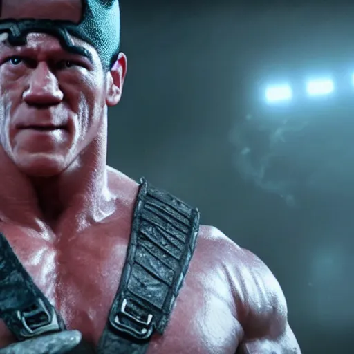 Prompt: john cena in fist of the north star, 4 k