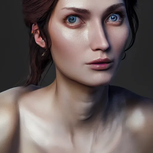 Image similar to portrait of russia woman, 8 k uhd, unreal engine, octane render in the artstyle of finnian macmanus, john park and greg rutkowski