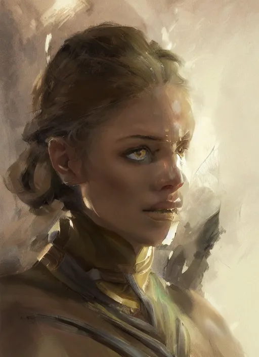 Prompt: a professional painting of a beautiful young female, clothed in stealth armor, olive skin, long dark hair, beautiful bone structure, symmetrical facial features, intricate, elegant, digital painting, concept art, smooth, sharp focus, illustration, from Metal Gear, by Ruan Jia and Mandy Jurgens and Artgerm and William-Adolphe Bouguerea