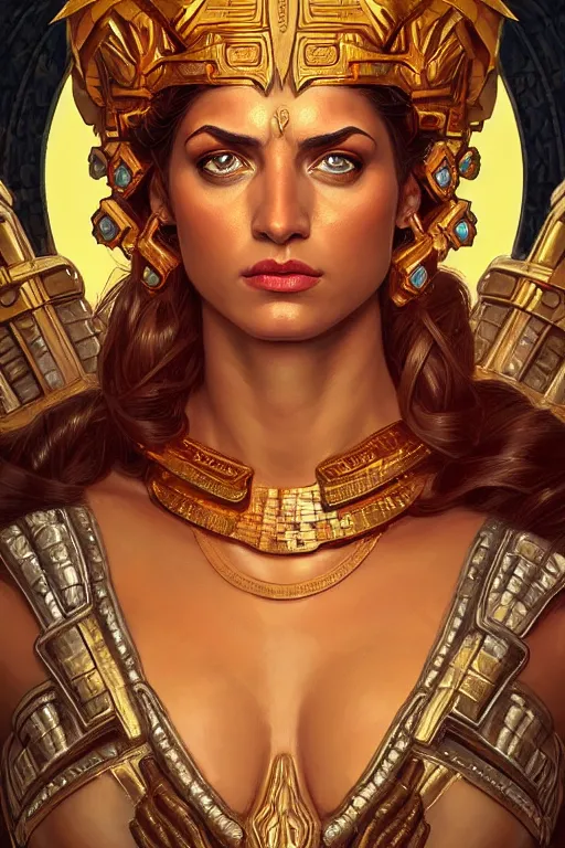 Prompt: pixel art of The Greek godess Hera looking angry, detailed armor, portrait, highly detailed, digital painting, artstation, concept art, smooth, sharp focus, beautiful face, symmetric face, cinematic, videogame cover art, illustration, by Artgerm and Greg Rutkowski and Alphonse Mucha