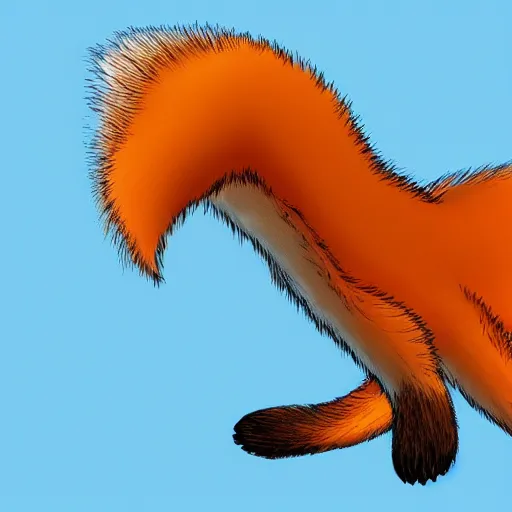 Image similar to underside of a fox paw, fluffy feet, paw pads, anatomically correct vulpine, super realism, 4 k digital art