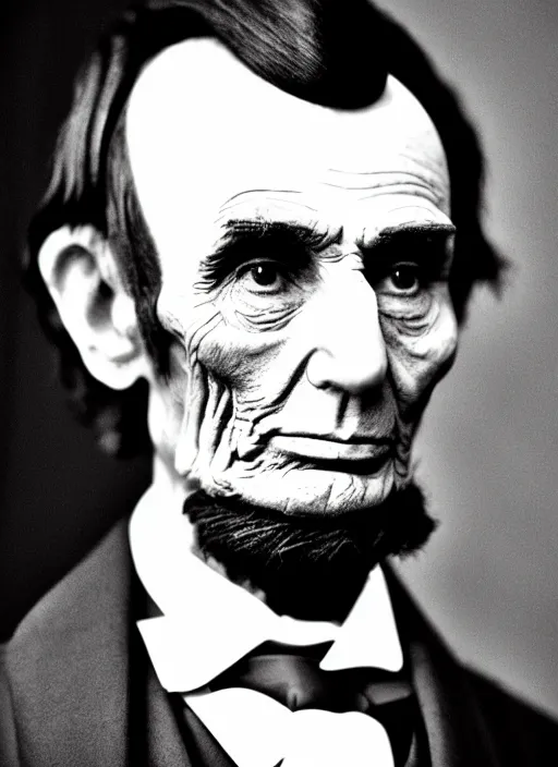 Prompt: dslr photo portrait still of 2 1 3 year old age 2 1 3 abraham lincoln at age 2 1 3!!!, 8 5 mm f 1. 8
