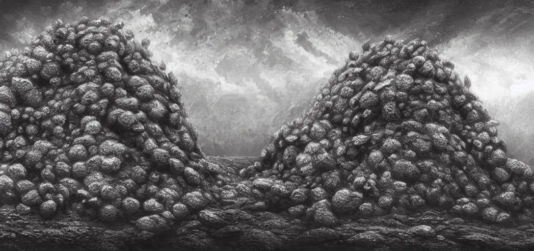 Image similar to charcoal reefs diamond human dust, in the style of alex konstad, alejandro mirabal, dramatic, tragic, intricate, detailed, beautiful, 8 k resolution