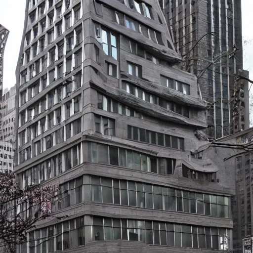 Image similar to the coolest building in new york, architecture