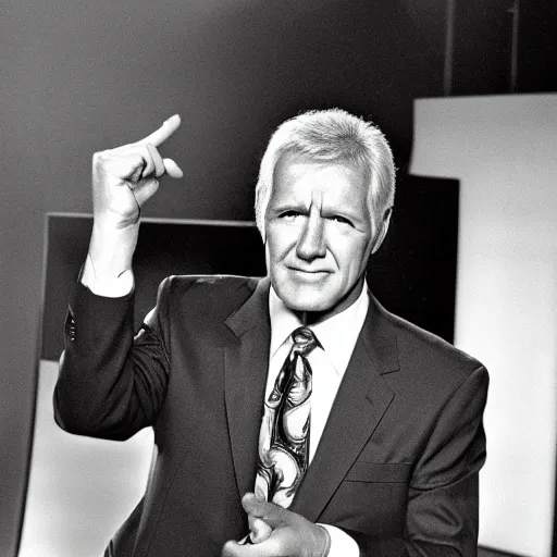 Image similar to Alex trebek