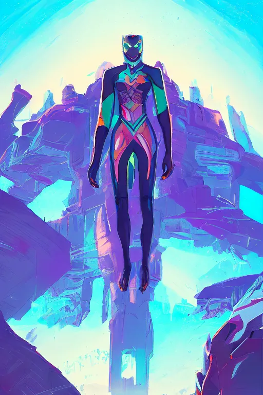 Image similar to wakanda suit queen global illumination ray tracing hdr fanart arstation concept art, matte, by anton fadeev