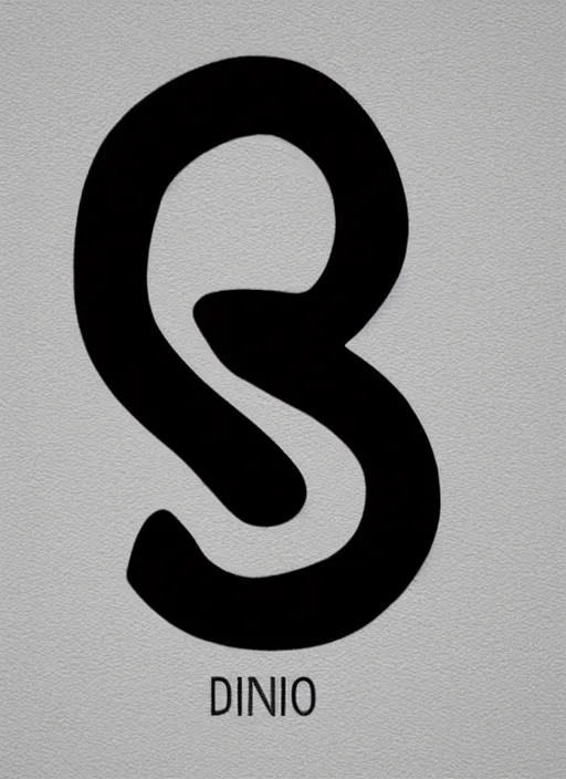 Prompt: black on white letter a designed by dinamo typefaces