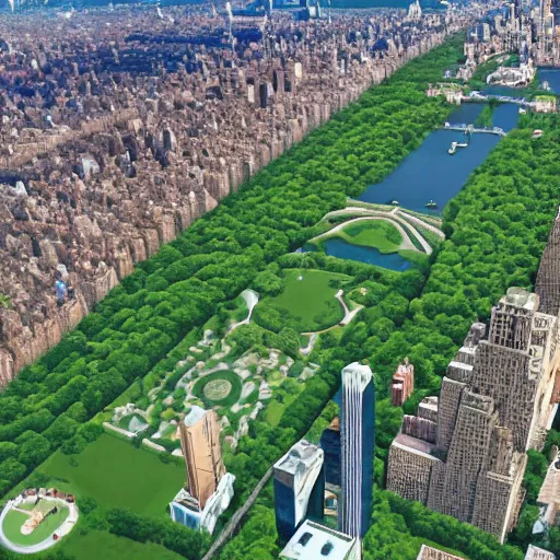 Image similar to Central Park New York, google maps