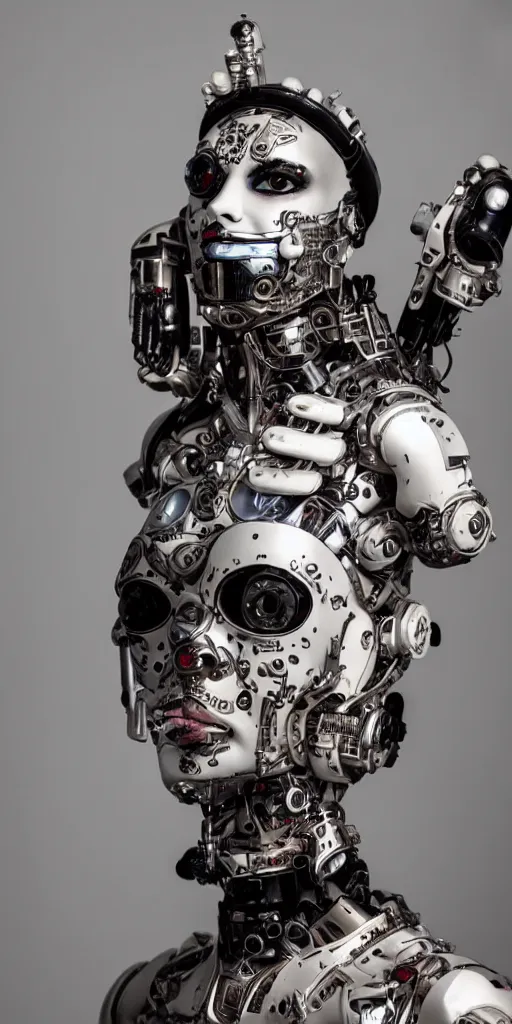 Mechanical Metal Heart Cyborg Robot Anatomical · Creative Fabrica