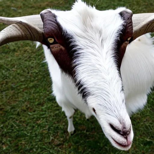 Image similar to goat as goose