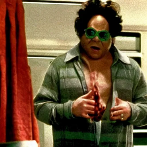 Image similar to a screenshot of Frank Reynolds appearing in Nightmare on Elm St (1973)