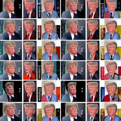 Image similar to Photoshop collage of Trump