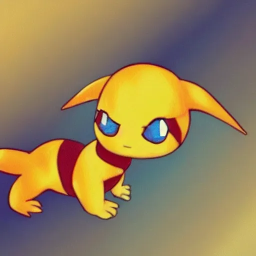 Prompt: merge of charmander and the cutest kitten ever