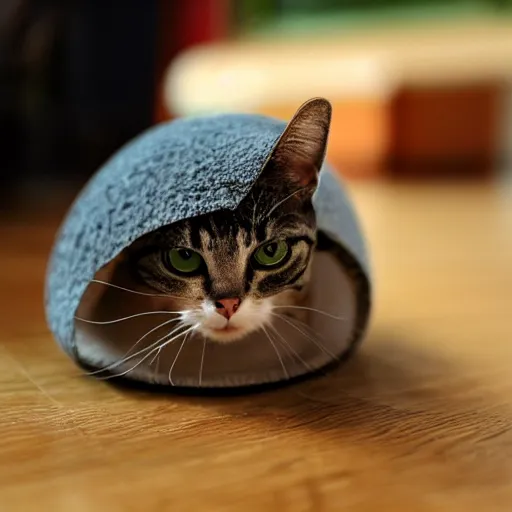 Image similar to a cat hermit crab