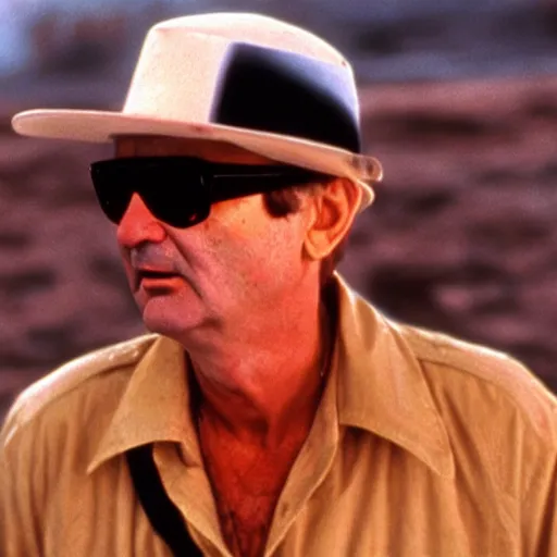 Image similar to bill murray in fear and loathing