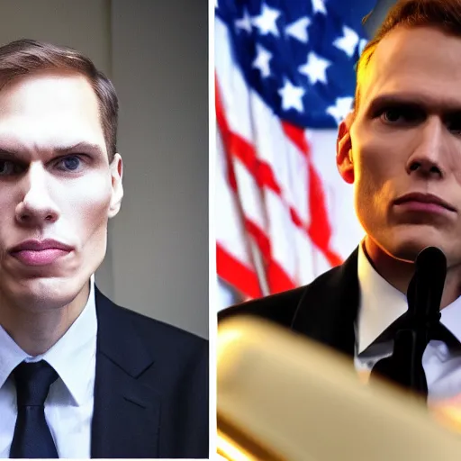 Image similar to Jerma FBI raid on Trump