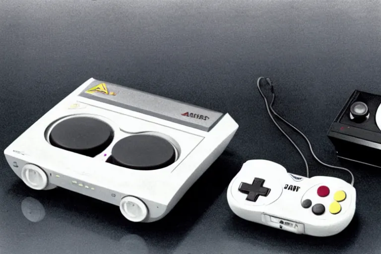 Prompt: The Atari Dreamcast, 1999