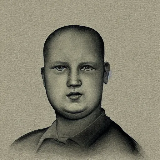 Image similar to bobby hill, portrait, by mir sayyid ali