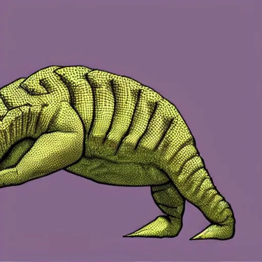 Prompt: SCP-682 is a large, vaguely reptile-like creature of unknown origin. SCP-682 has always been observed to have extremely high strength, speed, and reflexes, though exact levels vary with its form. SCP-682's physical body grows and changes very quickly, growing or decreasing in size as it consumes or sheds material. SCP-682 gains energy from anything it ingests, organic or inorganic. Digestion seems to be aided by a set of filtering gills inside of SCP-682's nostrils, which are able to remove usable matter from any liquid solution, enabling it to constantly regenerate from the acid it is contained in. SCP-682's regenerative capabilities and resilience are staggering, and SCP-682 has been seen moving and speaking with its body 87% destroyed or rotted.