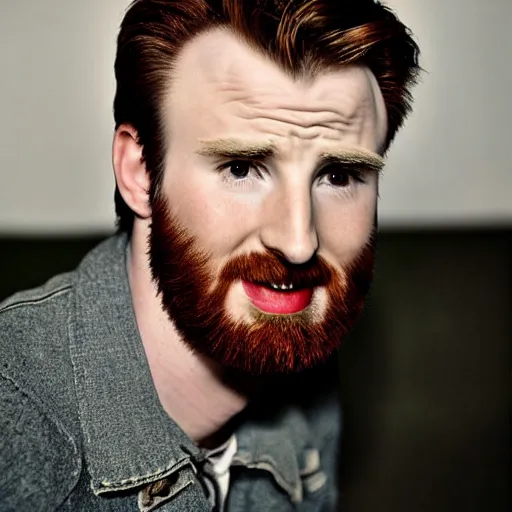 Image similar to Ansel Adams photograph of Chris Evans