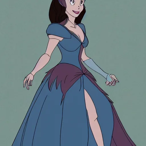 Prompt: Emilia Clark by Don bluth animation