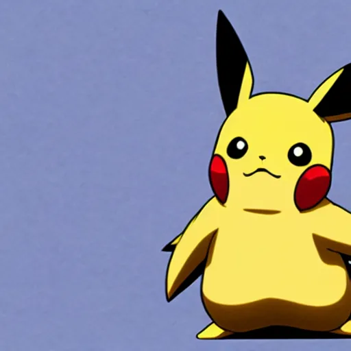 Image similar to pikachu by keiji inafune