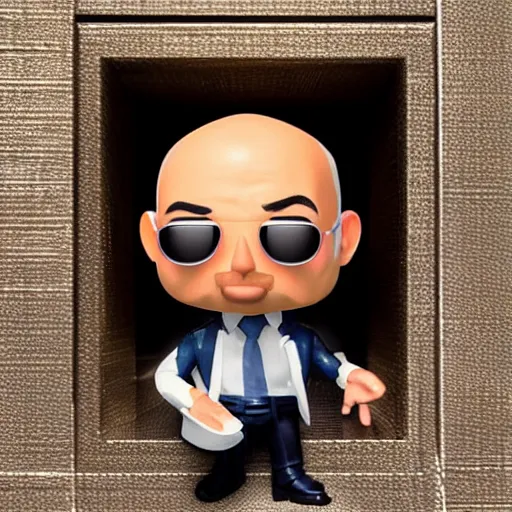 Image similar to “ very very intricate photorealistic photo of a jeff bezos funko pop, detailed studio lighting, award - winning crisp details ”