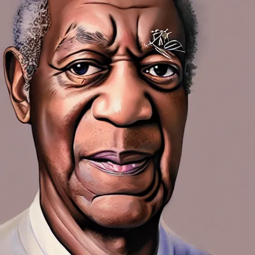 Image similar to Portrait of Bill Cosby made by stanly artgerm lau, wlop, rossdraws, james jean, andrei riabovitchev ,marc simonetti