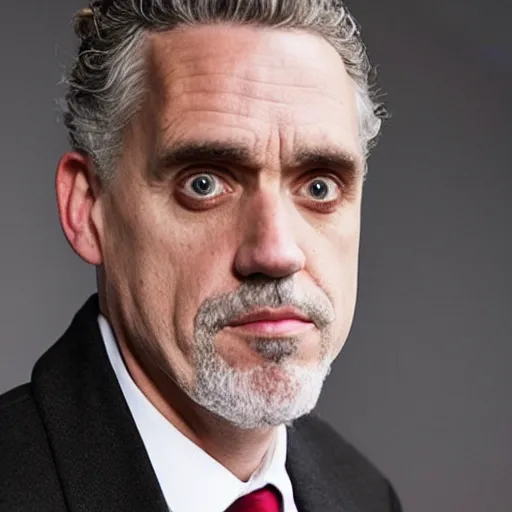 Prompt: “ jordan peterson dressed as a woman ”