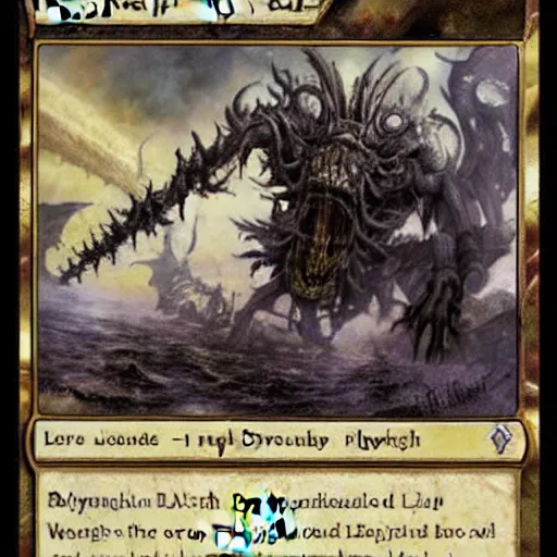 Prompt: phyrexian dreadnaught, detailed, epic composition