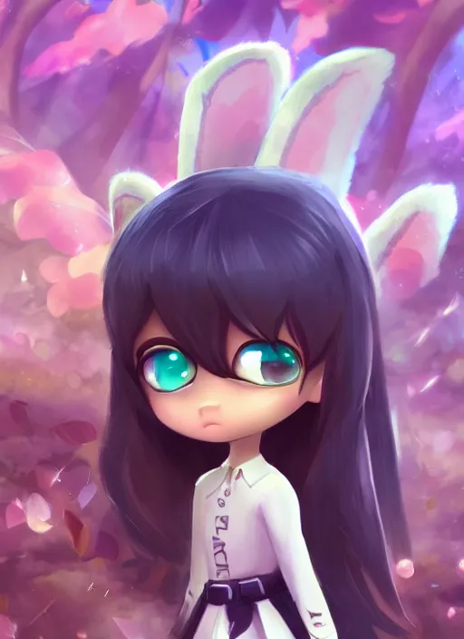 Lovely anime girl avatar dark angel