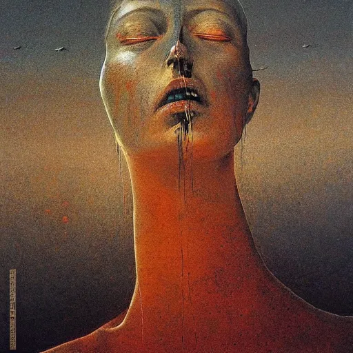 Prompt: high quality high detail painting by beksinski, hd, pute madness