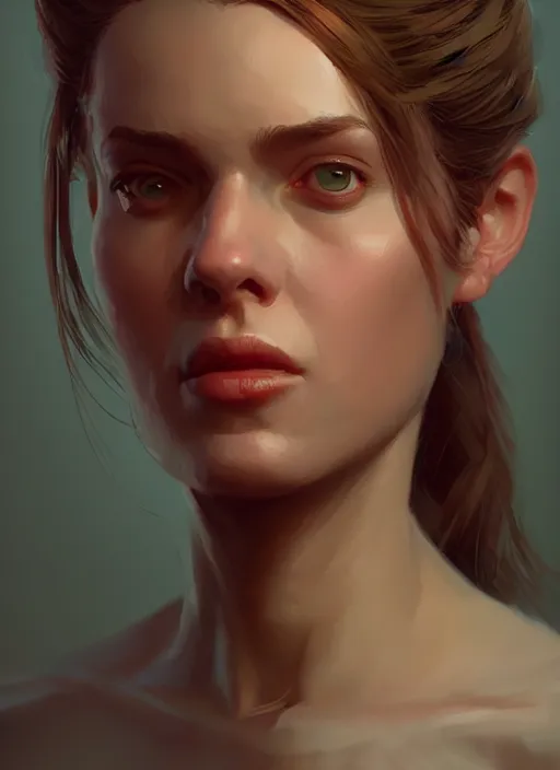 Prompt: portrait of alexandra trese, netflix trese, highly detailed, digital painting, artstation, concept art, smooth, sharp focus, illustration, art by wlop, kajo baldisimo and craig mullins