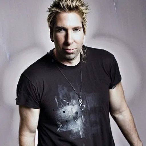 Image similar to chad robert kroeger of nickelback in the music video for the song photograph, look at this photograph meme