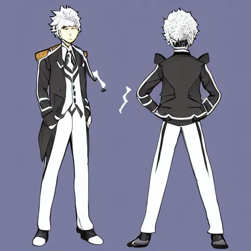 Image similar to concept art for a new danganronpa headmaster