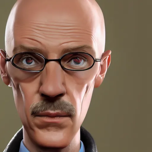 Image similar to A middle-aged Dr. Venture in real life with a hooked nose, a long gaunt face and skinny body and neck, very thin and bald, realistic, very realistic, hyperrealistic, highly detailed, very detailed, extremely detailed, detailed, digital art, oil painting, trending on artstation, headshot and bodyshot, detailed face, very detailed face, extremely detailed face, HD Quality, 8k resolution, very very detailed face, real life