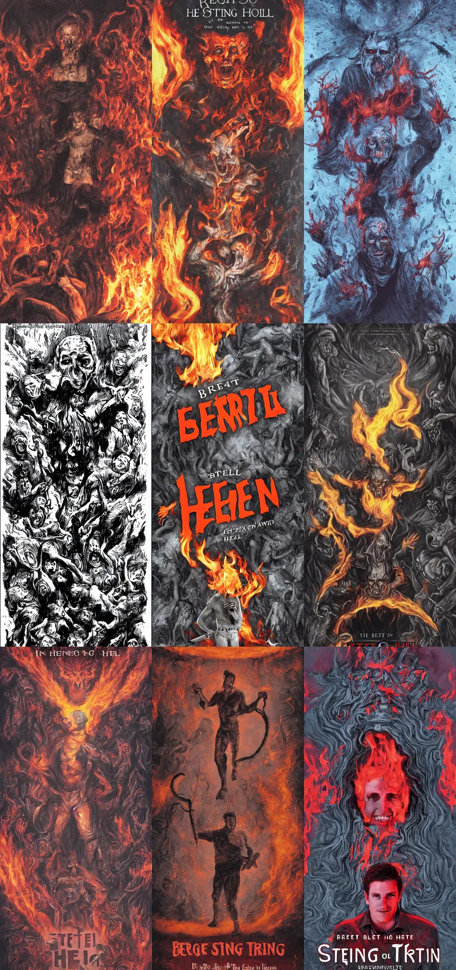 Prompt: brett sterling in hell