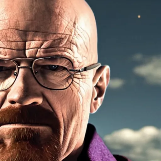 Prompt: walter white as thanos