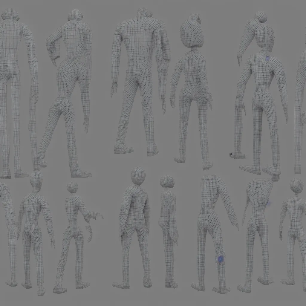 T-Pose character upgrading for work with 3d? : r/StableDiffusion