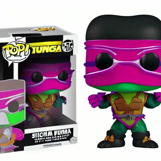 Image similar to 3 cute tmnt funko pop