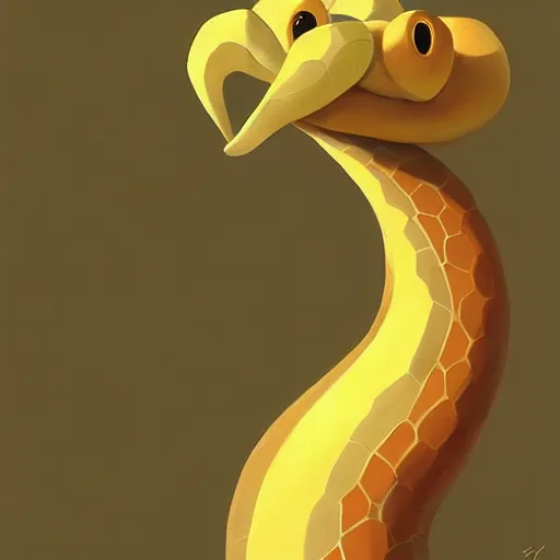 Image similar to goro fujita ilustration a pretty snake by goro fujita, painting by goro fujita, sharp focus, highly detailed, artstation