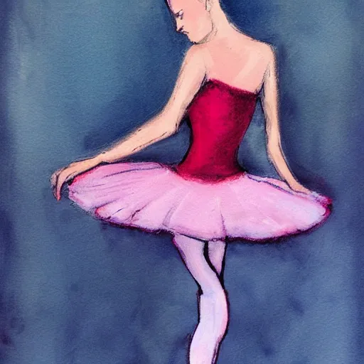 Image similar to ballerina by vargas