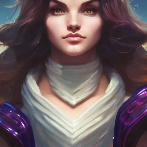 Image similar to perfectly - centered - portrait of caitlyn league of legends, intricate, highly detailed, digital painting, artstation, concept art, smooth, sharp focus, illustration, unreal engine 5, 8 k, art by artgerm and greg rutkowski and alphonse mucha