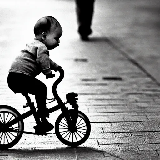 Image similar to Imagine being a baby, not even having learned how to walk yet, and someone tells you that someday you'll have to learn how to ride a bike. It would seem daunting and impossible. Yet, with each new step in the growth process, eventually, riding a bike becomes second nature. Where you are now is not where you will be in a few months or a few years. You can't look at your future goals without taking into consideration your future growth as well. You did so much with so little in the past. Just imagine what you'll do from an elevated state of alignment. fantasy, intricate,elegant, dramatic lighting, emotionally evoking metaphor, highly detailed, photorealistic, digital painting, artstation, concept art, smooth, sharp focus, illustration, art by Krenz Cushart and Alphonse Mucha