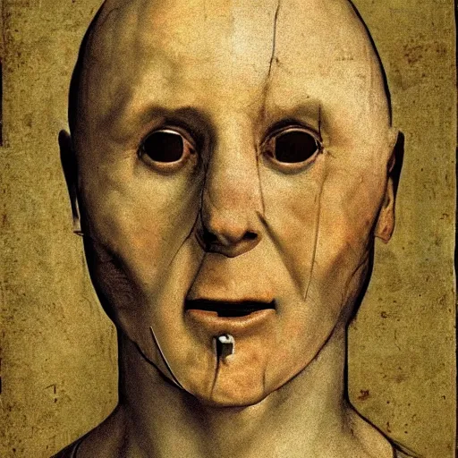 Prompt: hannibal lecter by leonardo da vinci