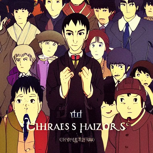 Image similar to portrait of charles 4 th in a miyazaki movie