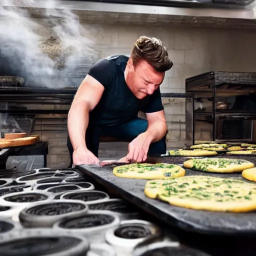 Image similar to jamie oliver cooking tires