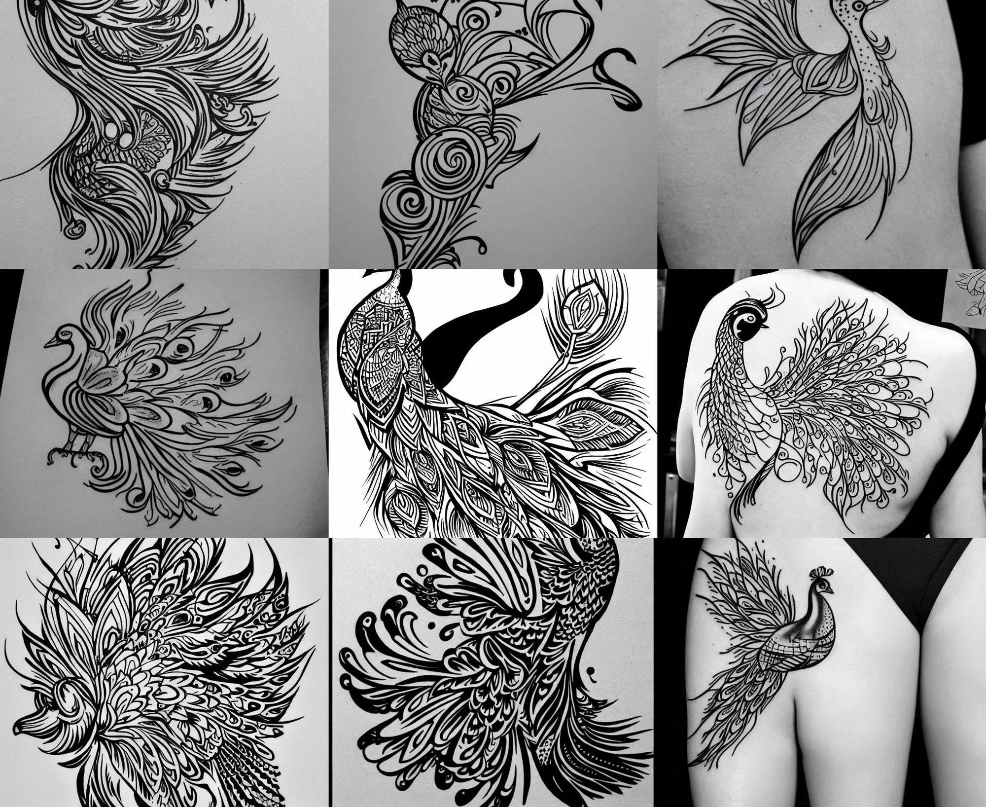 Peacock Tattoo Images – Browse 12,462 Stock Photos, Vectors, and Video |  Adobe Stock