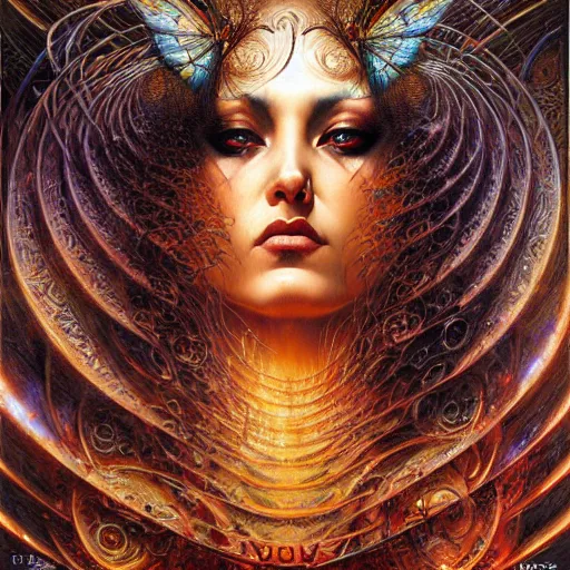 Image similar to Divine Chaos Engine by Karol Bak